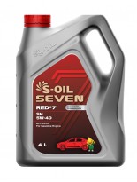 S-OIL 7 RED #7 SN 5W-40