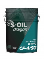 S-OIL dragon CF-4/SG 15W40