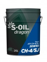 S-OIL dragon CH-4/SJ 20W50
